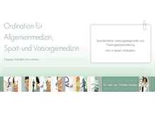 Tablet Screenshot of dr-stauber.at